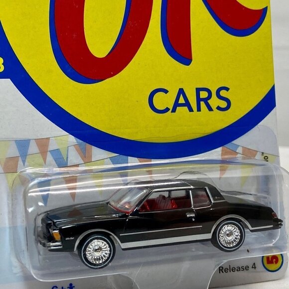 Johnny Lightning 1978 Chevy Monte Carlo Black OK Used Muscle Cars USA NIP 2022 - Picture 2 of 13
